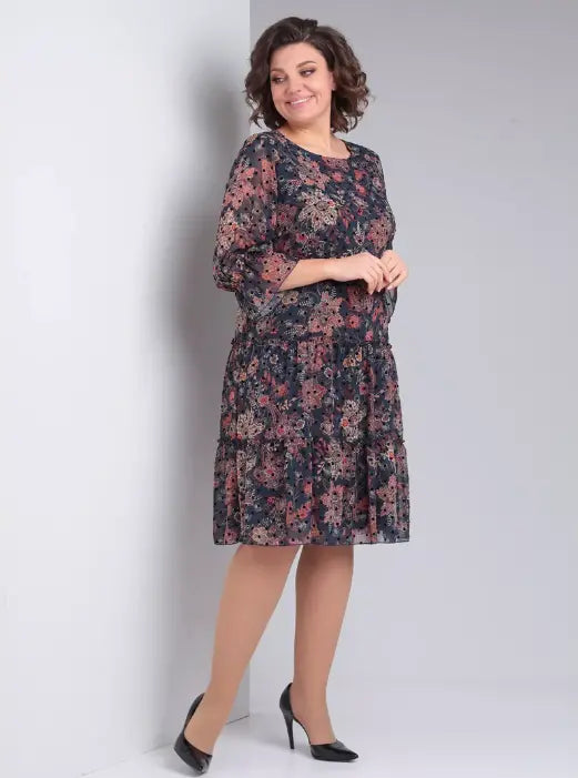 Oriane™ — Robe florale élégante au style intemporel