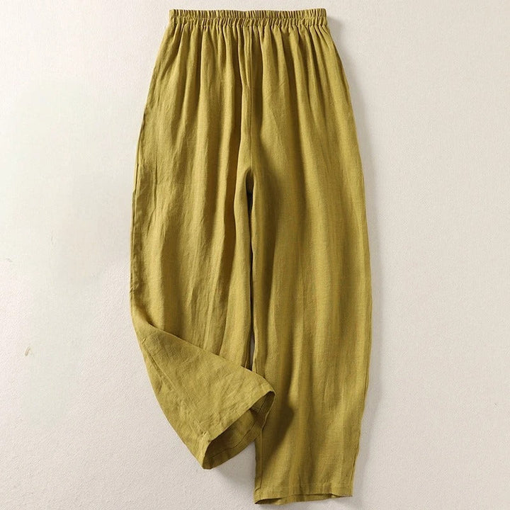 Juliette™ – Pantalon fluide en coton et lin