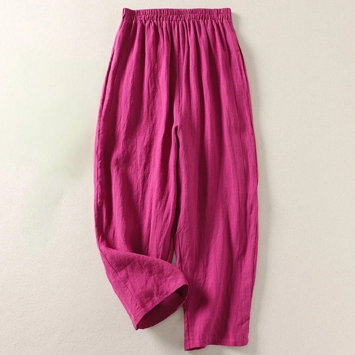 Juliette™ – Pantalon fluide en coton et lin