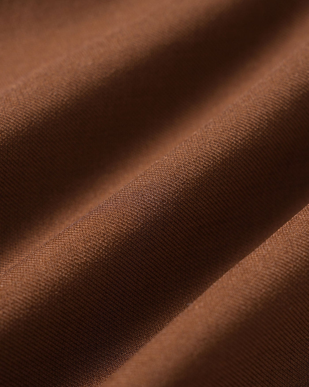 Pantalon droit taille naturelle caramel