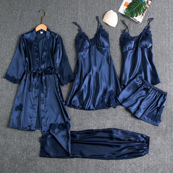 Élyséanne™ — Ensemble satin luxe nuit élégante
