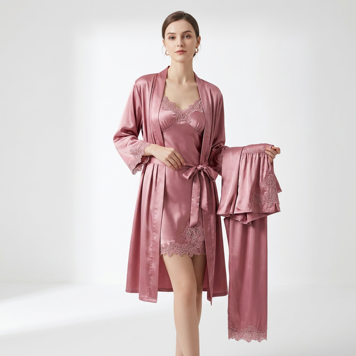 Élyséanne™ — Ensemble satin luxe nuit élégante