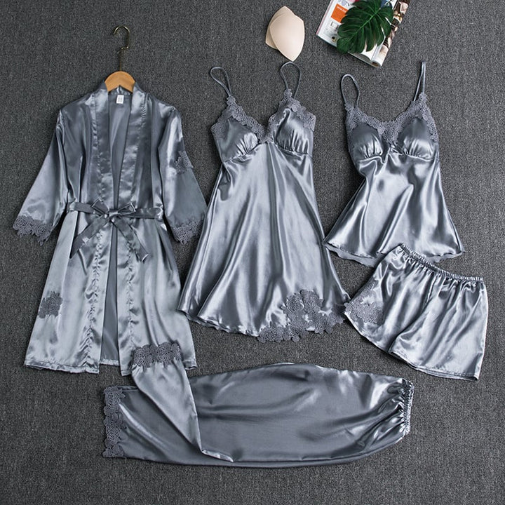 Élyséanne™ — Ensemble satin luxe nuit élégante