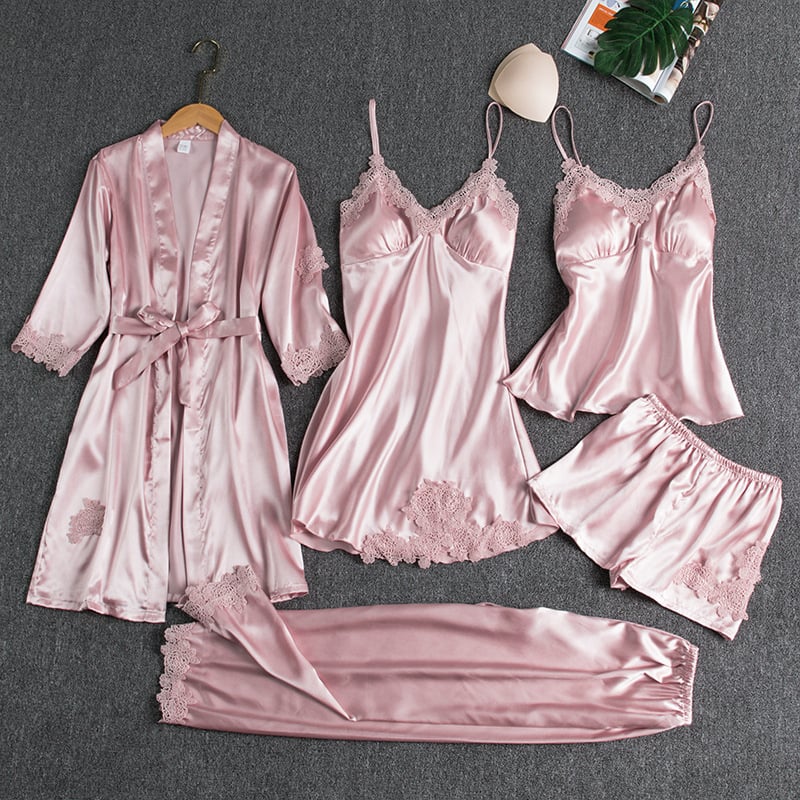 Élyséanne™ — Ensemble satin luxe nuit élégante
