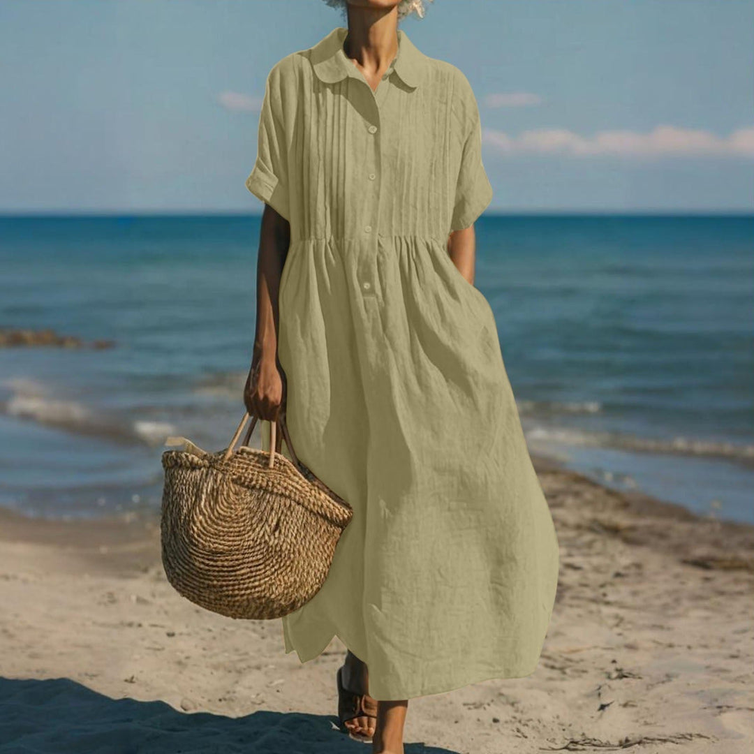 Céleste™ – Robe Longue à la Coupe Affinante
