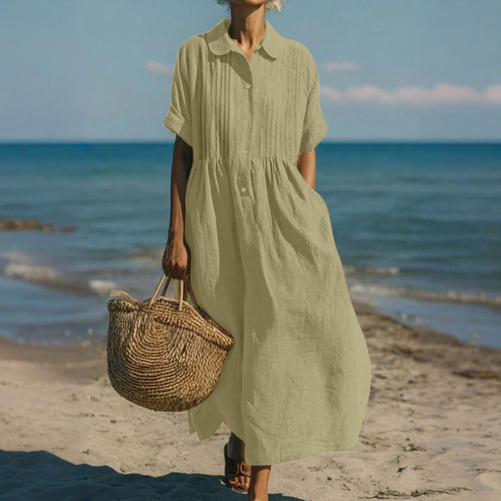 Céleste™ – Robe Longue à la Coupe Affinante