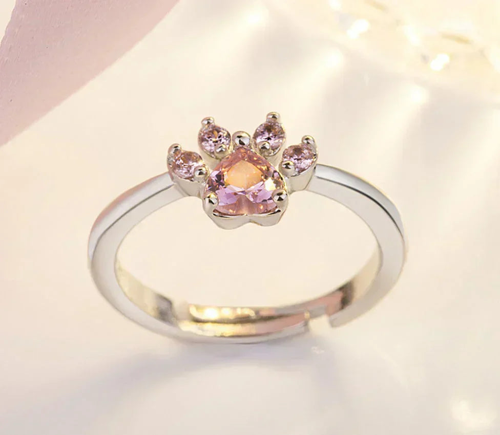 Arbour – Parure de bijoux 4 pièces avec patte et cœur en zirconia