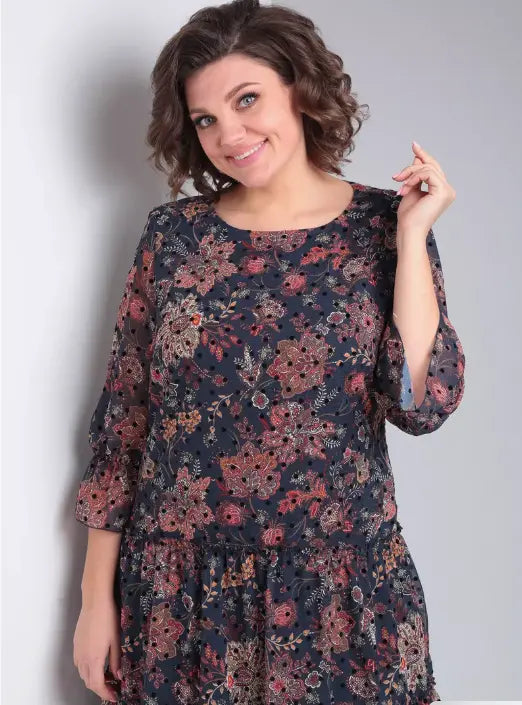 Oriane™ — Robe florale élégante au style intemporel