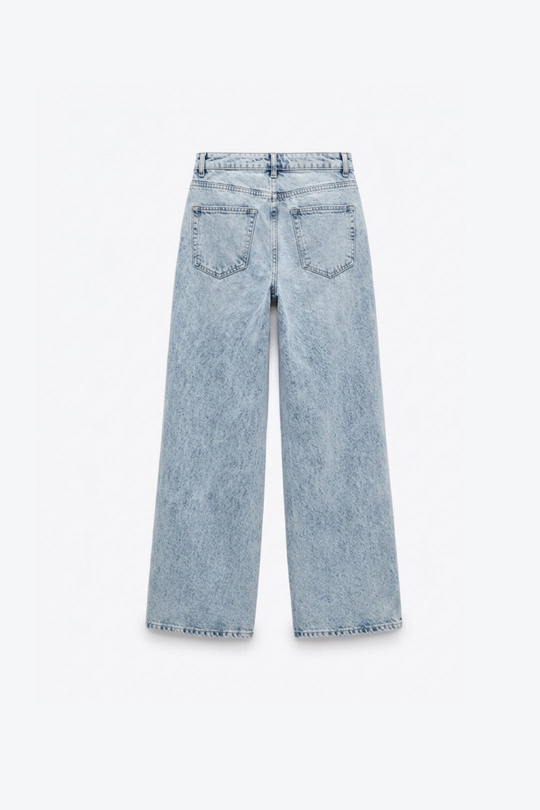 JEANS À TAILLE ASYMÉTRIQUE