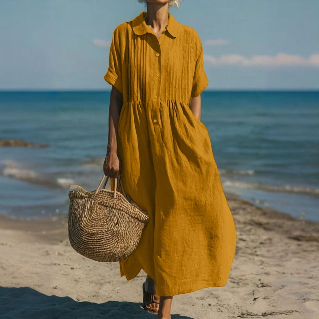 Céleste™ – Robe Longue à la Coupe Affinante
