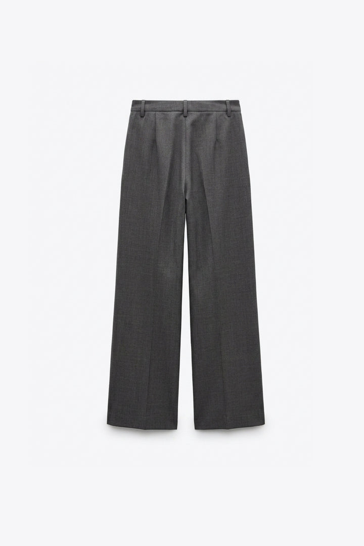 PANTALON FLUIDE JAMBE LARGE