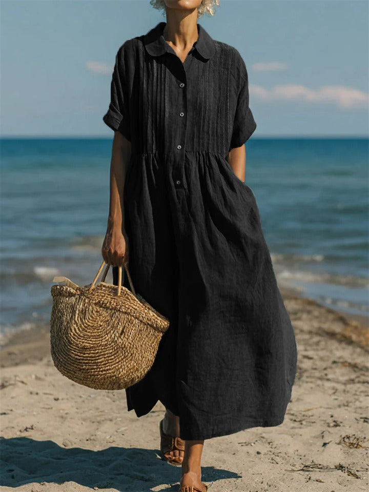 Céleste™ – Robe Longue à la Coupe Affinante