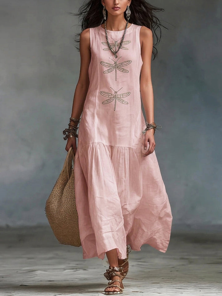 Lidia™ – Robe Longue Fluide à l'Élégance Intemporelle
