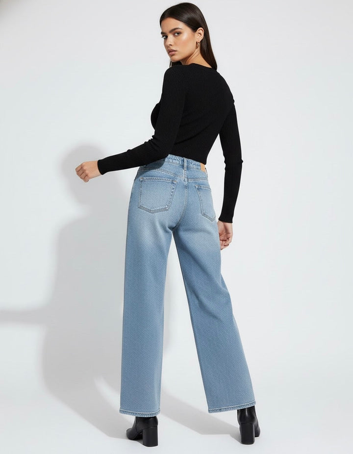 JEAN LARGE TAILLE MI-HAUTE