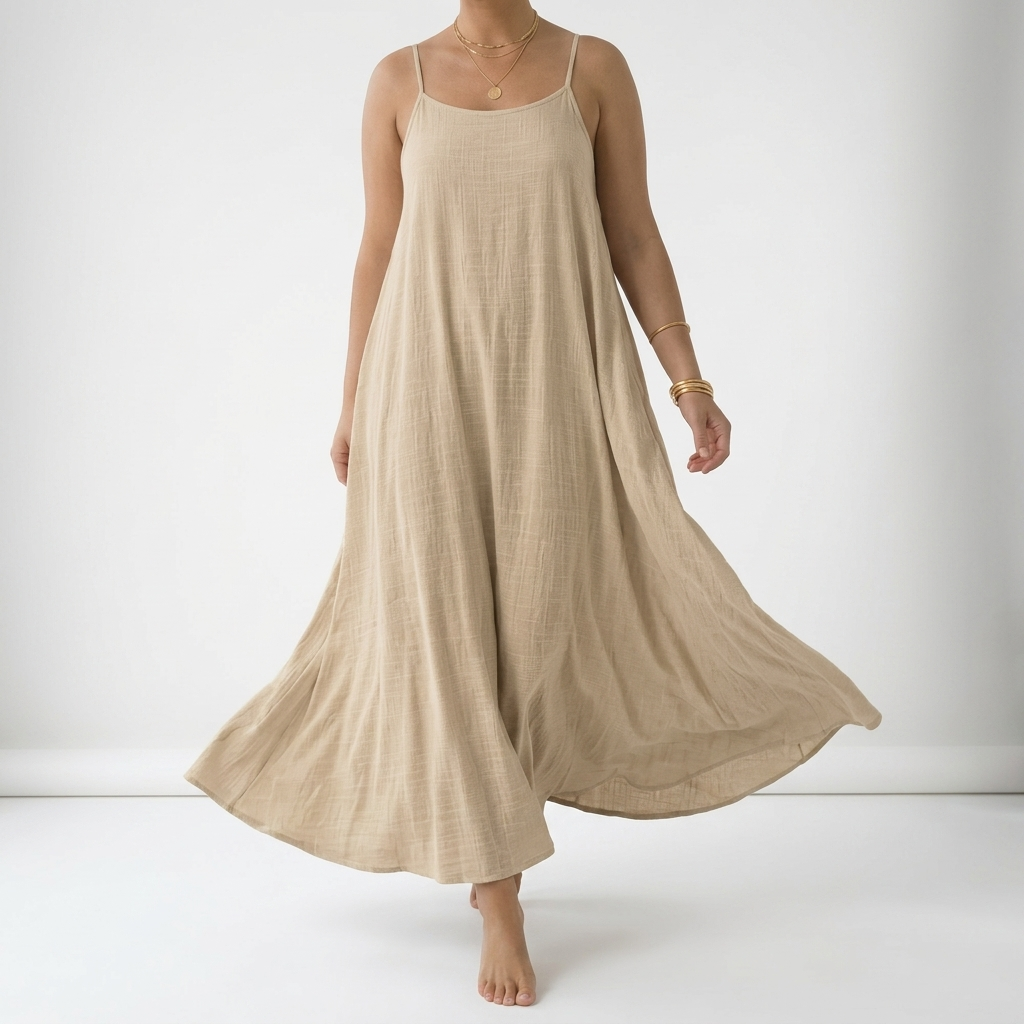 Dorsale™ — Robe maxi dos nu bretelles lacet