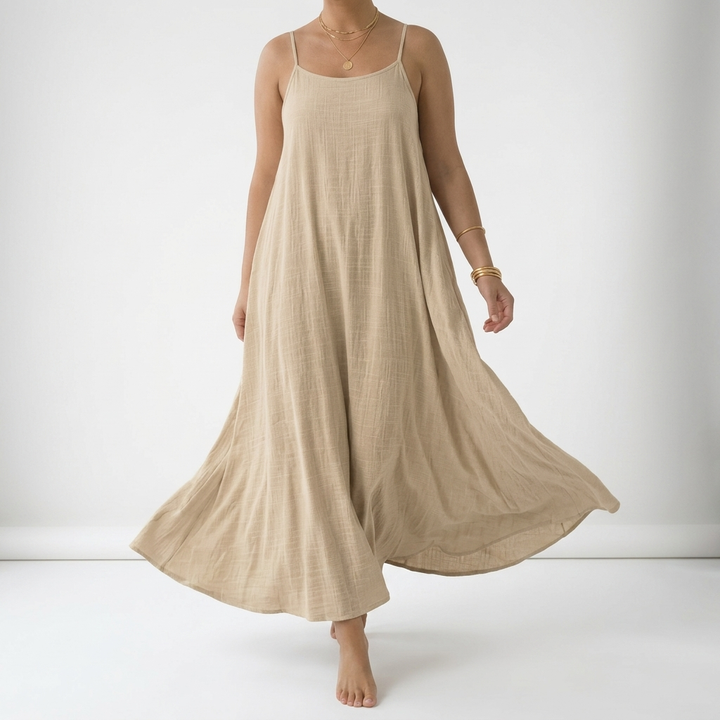Dorsale™ — Robe maxi dos nu bretelles lacet