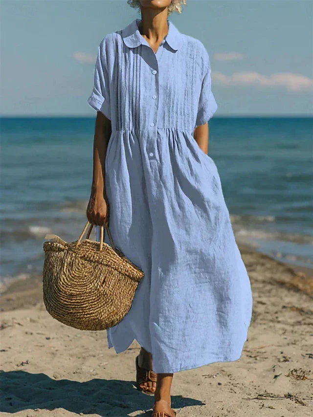 Céleste™ – Robe Longue à la Coupe Affinante