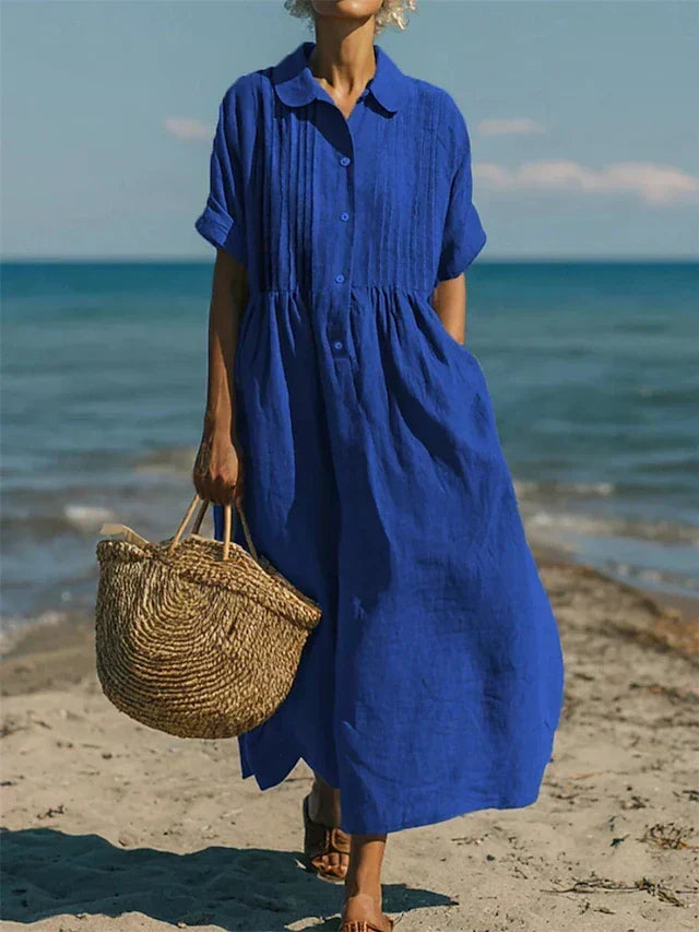 Céleste™ – Robe Longue à la Coupe Affinante
