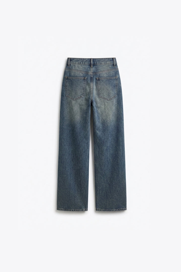 JEAN LARGE VINTAGE DÉLAVÉ