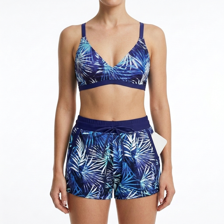Natéline™ — Ensemble trois pièces tankini brassière short