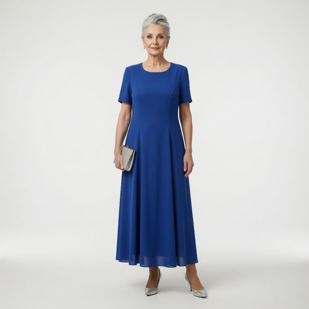 Victorine™ — Robe longue cérémonie élégance florale raffinée