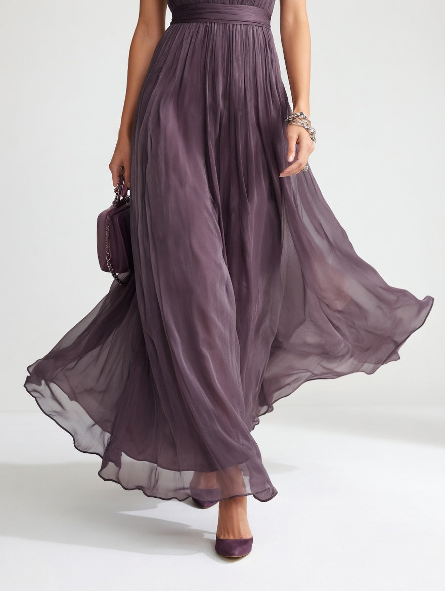 Éléonise™ — Robe longue fluide élégance aérienne