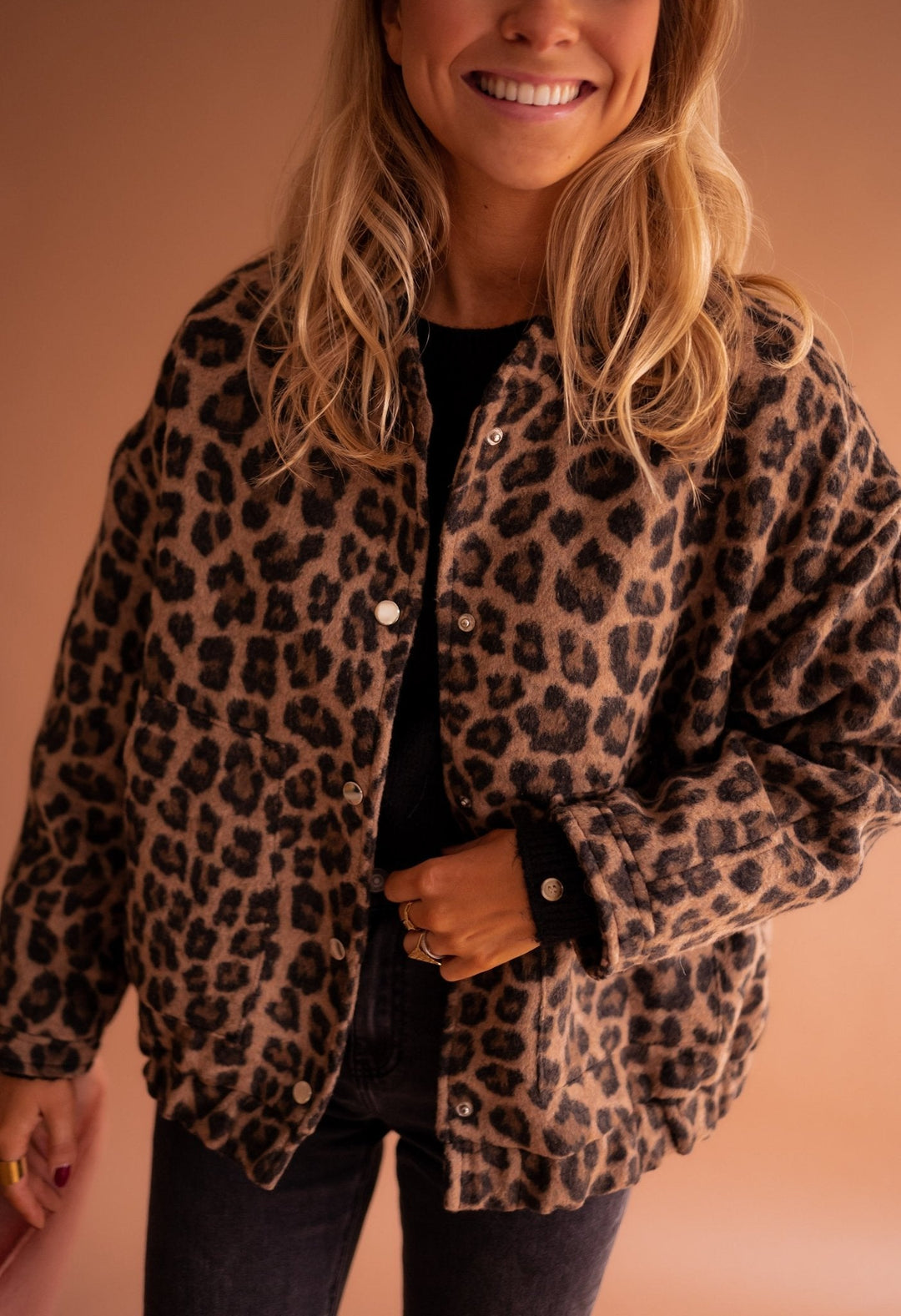 Veste Cassiopée – Imprimé léopard