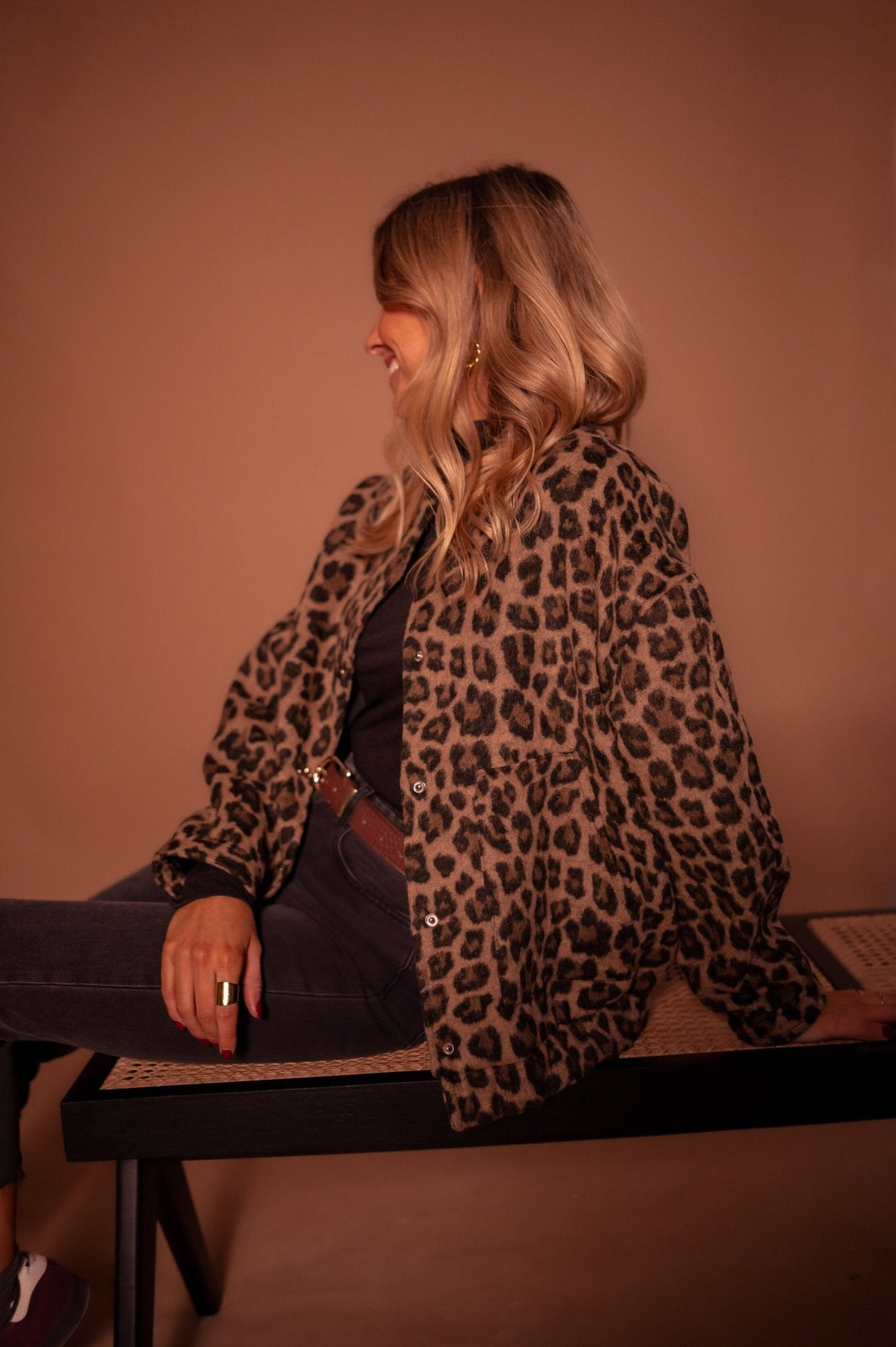 Veste Cassiopée – Imprimé léopard