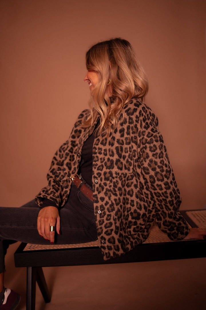 Veste Cassiopée – Imprimé léopard