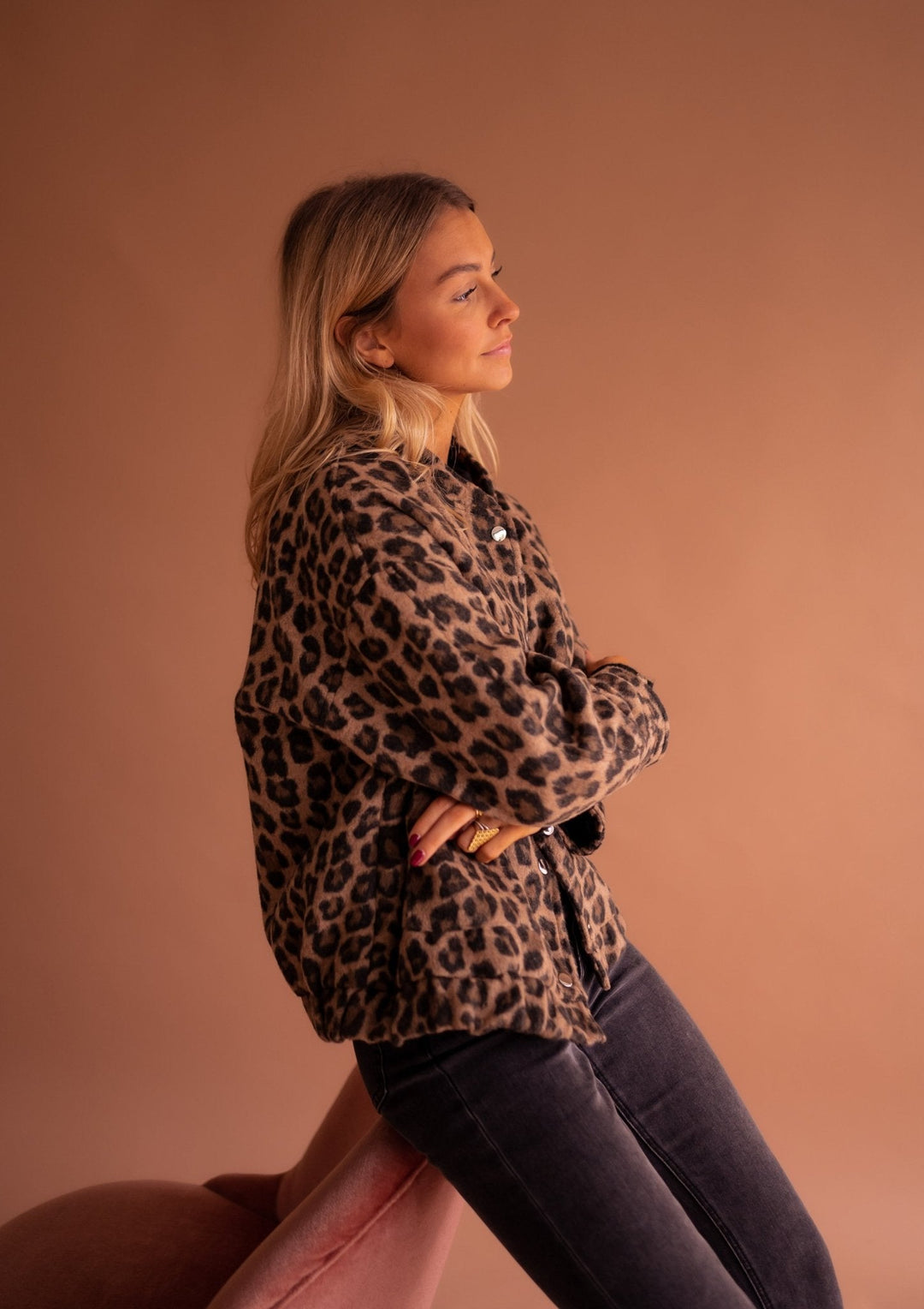 Veste Cassiopée – Imprimé léopard