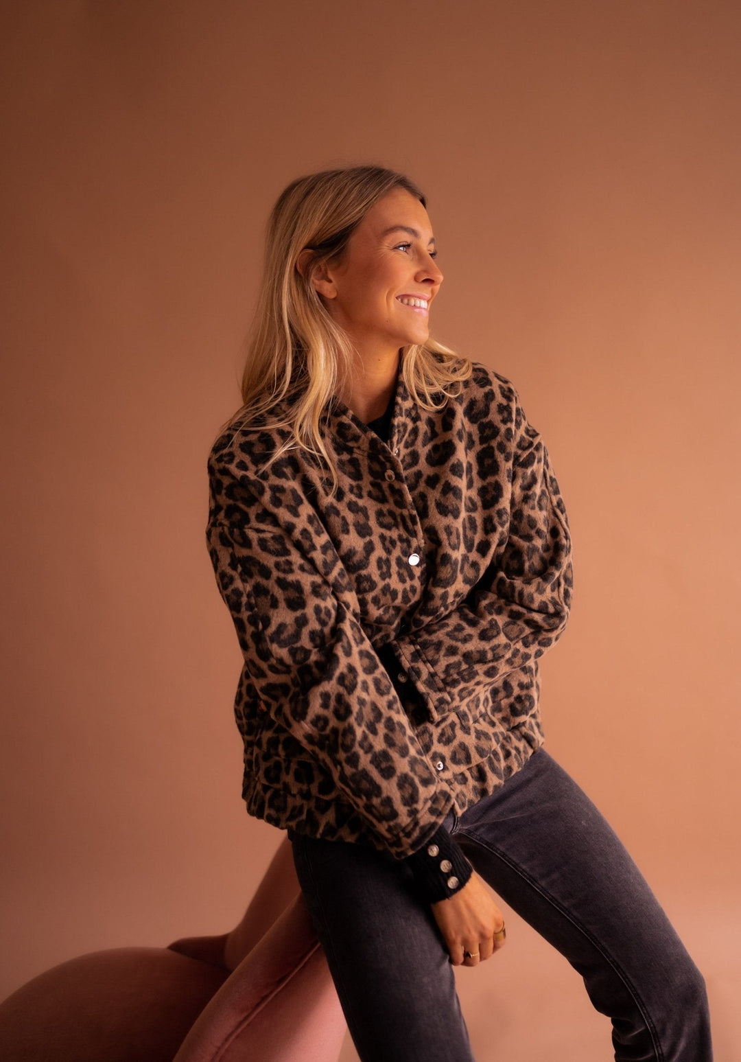 Veste Cassiopée – Imprimé léopard