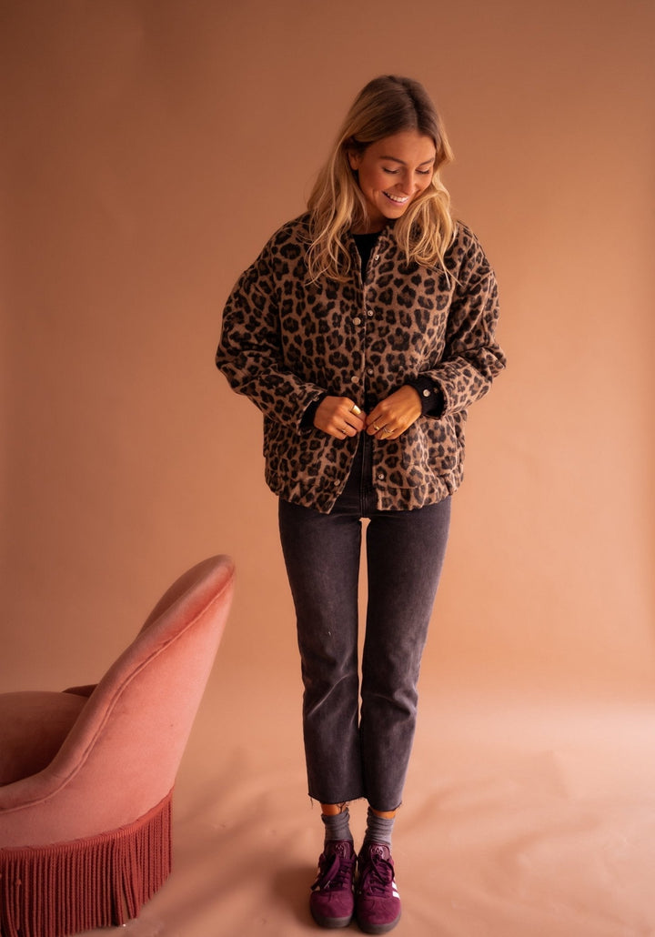 Veste Cassiopée – Imprimé léopard