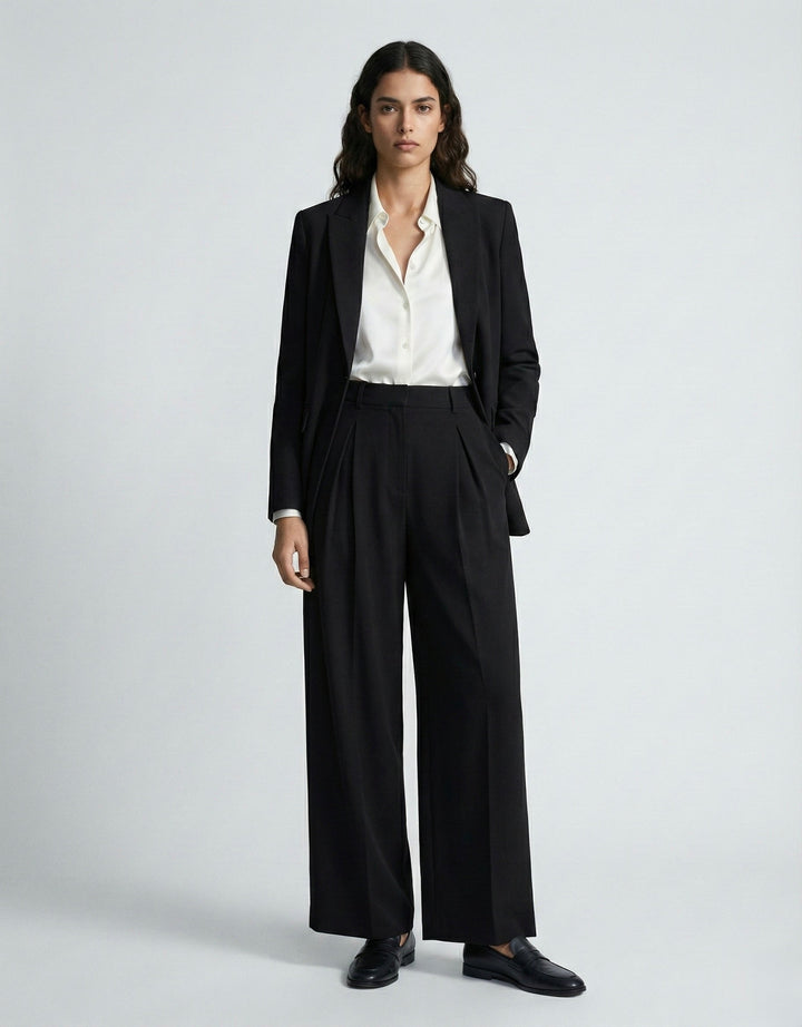 PANTALON LARGE STRUCTURÉ