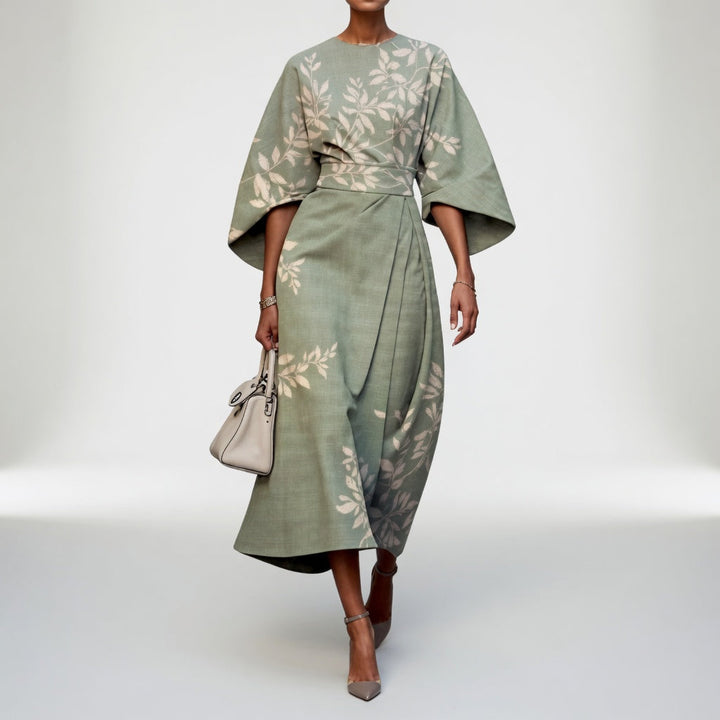 Mirabelle™ – Robe kimono florale, grâce orientale