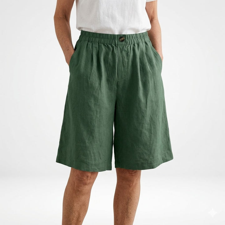 Wandeline™ | Short large taille élastique confort estival naturel