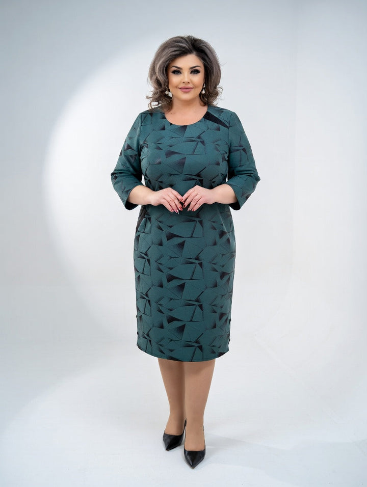 Adréliane™ — Robe élégante structurée confortable intemporelle