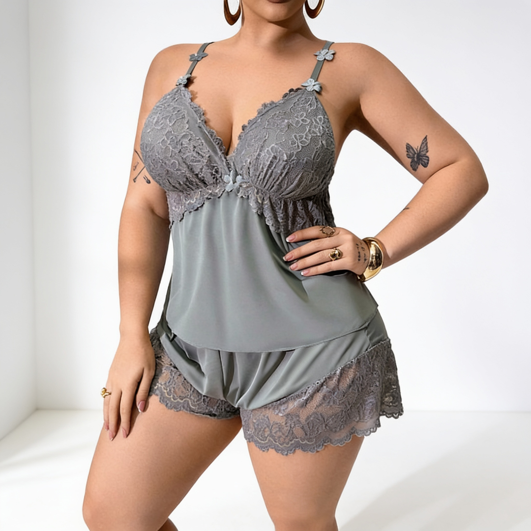 Rosavelle™ — Ensemble nuisette dentelle élégance séduisante