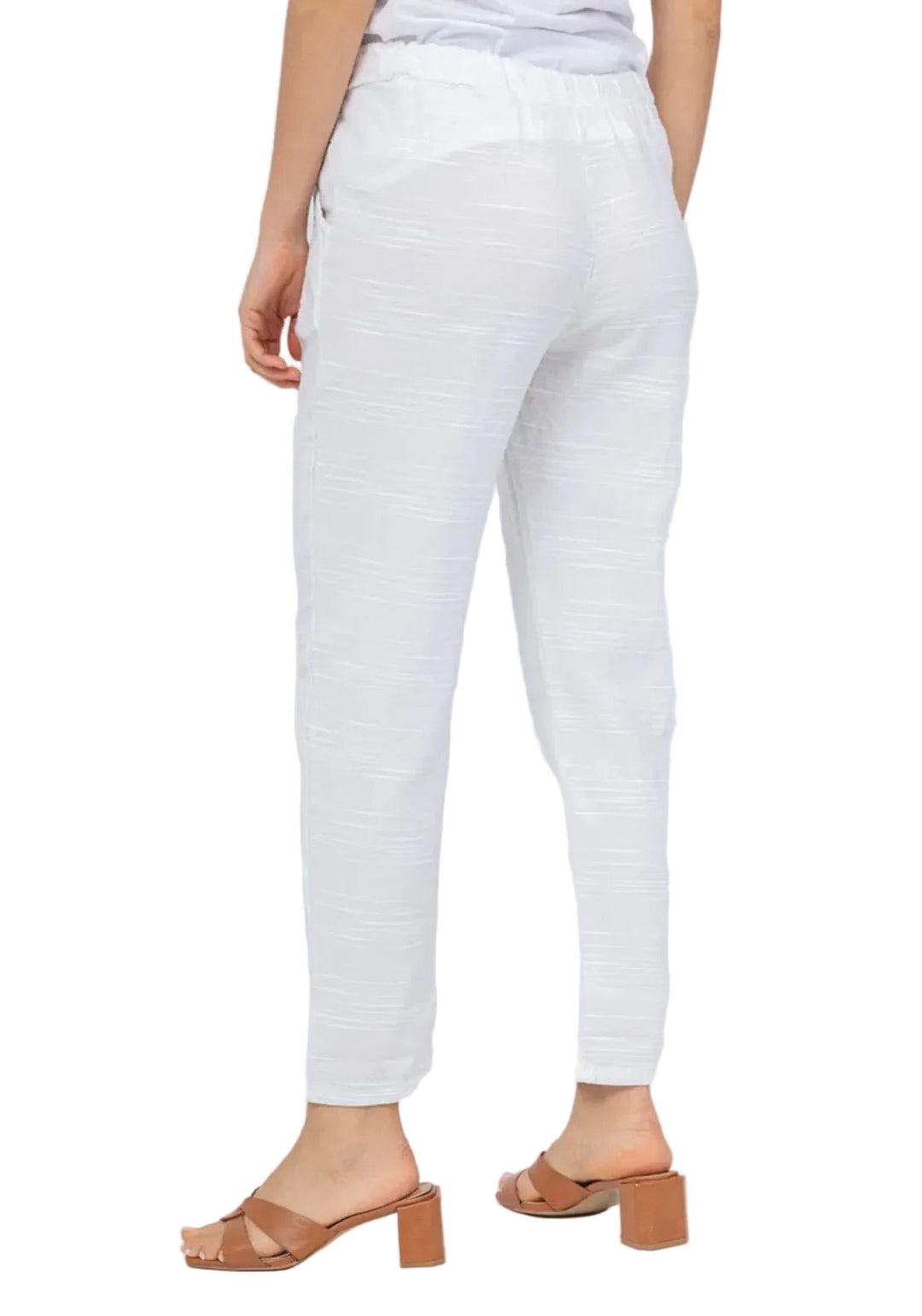 Bianca™ | Pantalon Slim en Coton Premium Made in Italy