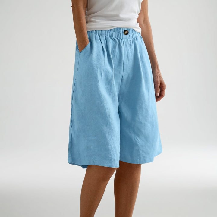 Wandeline™ | Short large taille élastique confort estival naturel