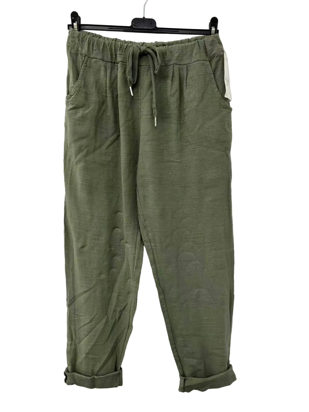 Bianca™ | Pantalon Slim en Coton Premium Made in Italy