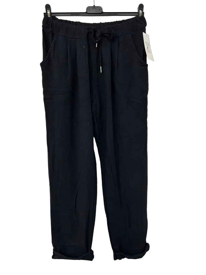 Bianca™ | Pantalon Slim en Coton Premium Made in Italy