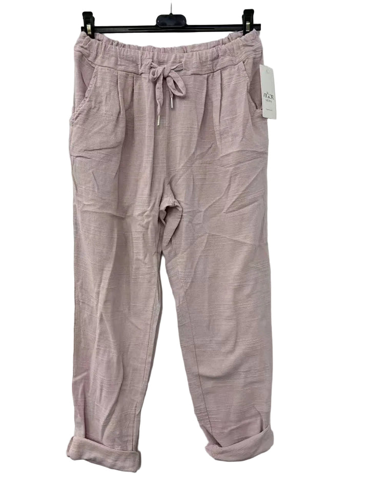 Bianca™ | Pantalon Slim en Coton Premium Made in Italy