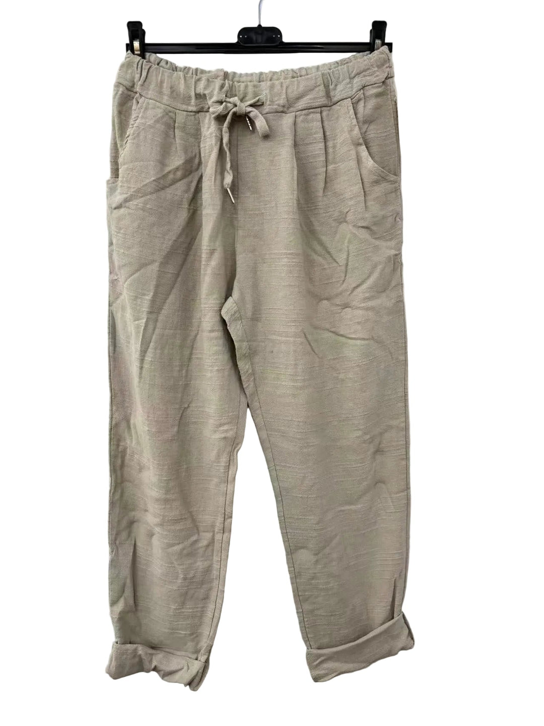 Bianca™ | Pantalon Slim en Coton Premium Made in Italy
