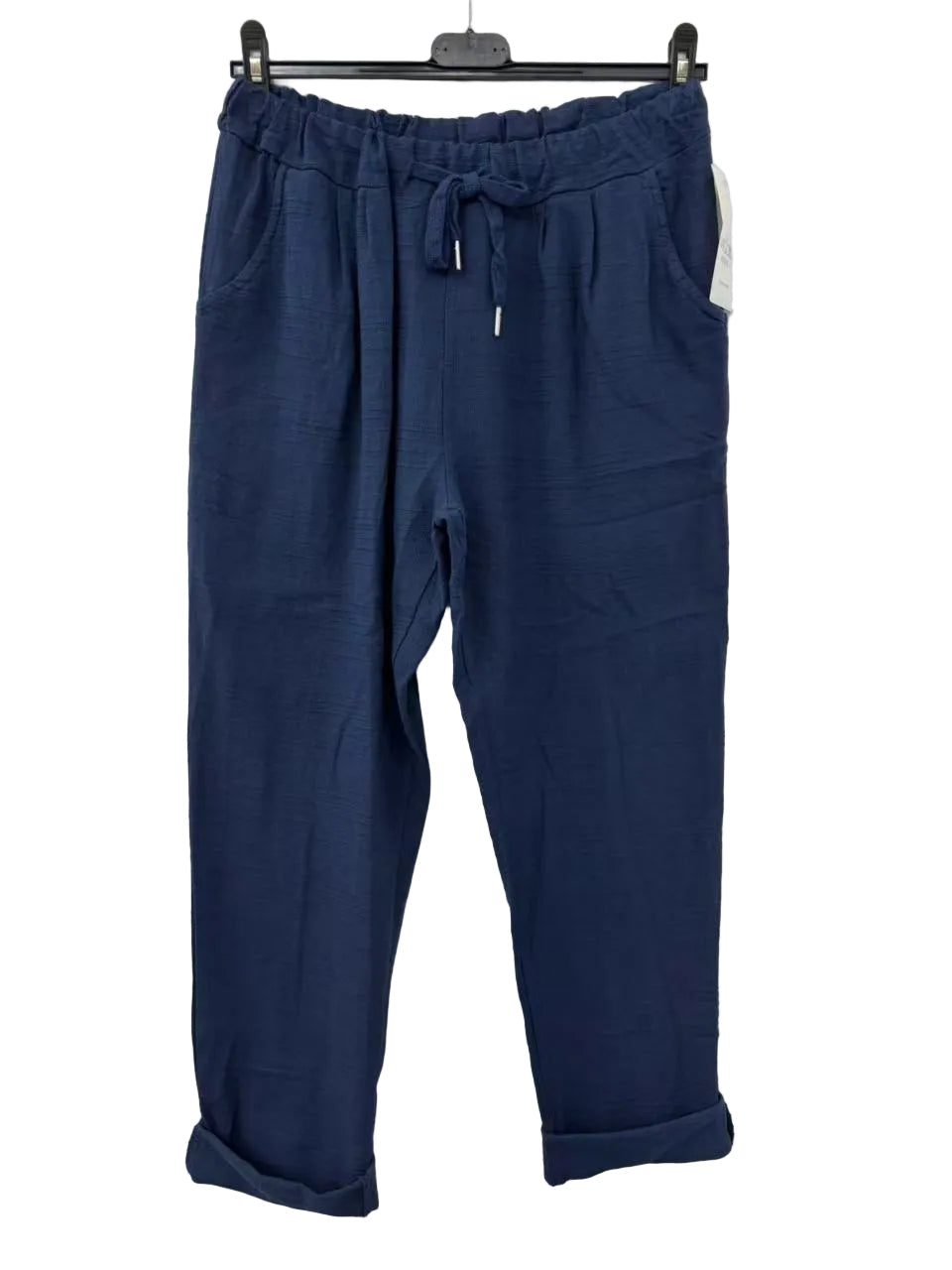 Bianca™ | Pantalon Slim en Coton Premium Made in Italy