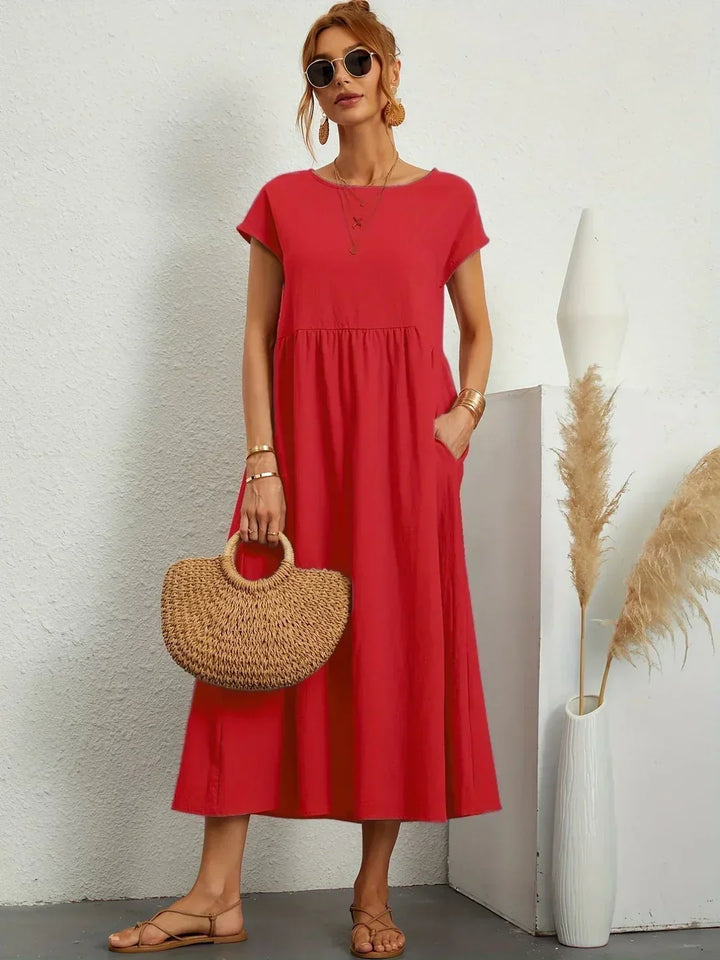 Rose™ — Robe midi fluide à l'élégance intemporelle