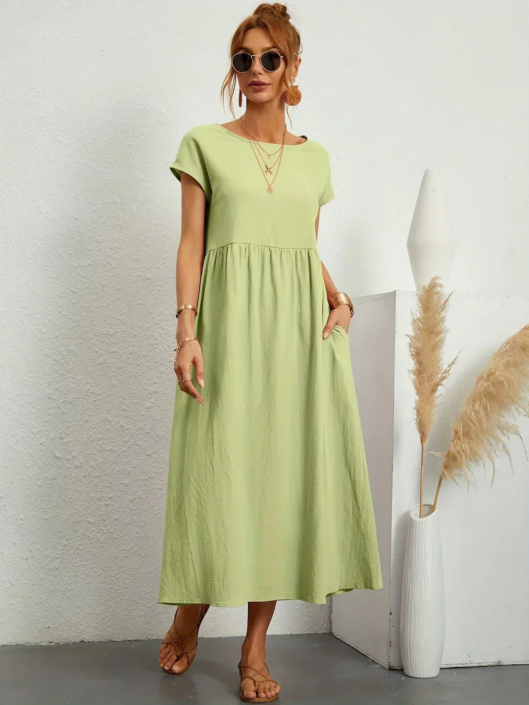 Rose™ — Robe midi fluide à l'élégance intemporelle