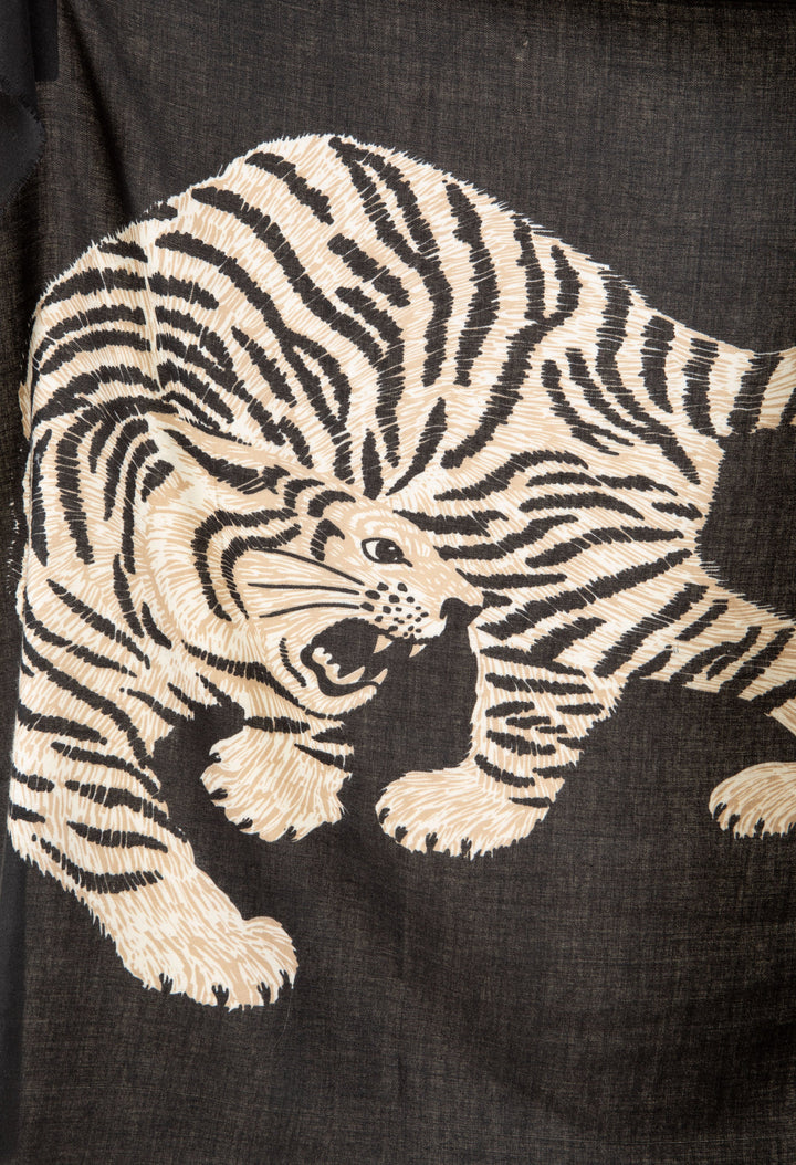 Écharpe Léopard & Tigre