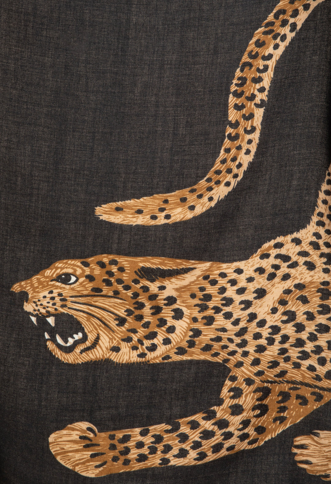 Écharpe Léopard & Tigre