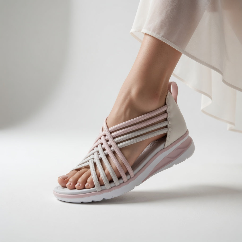 Ondine™ — Sandale tressée ergonomique féminité estivale