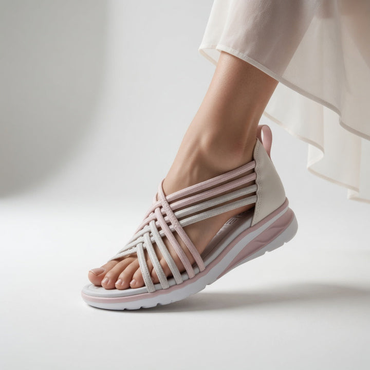 Ondine™ — Sandale tressée ergonomique féminité estivale